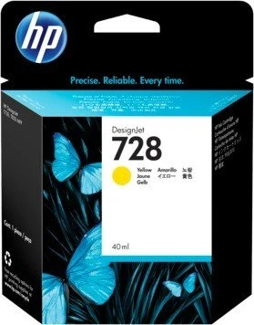 HP Tinte 728 gelb