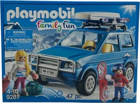 playmobil Family Fun Auto mit Dachbox