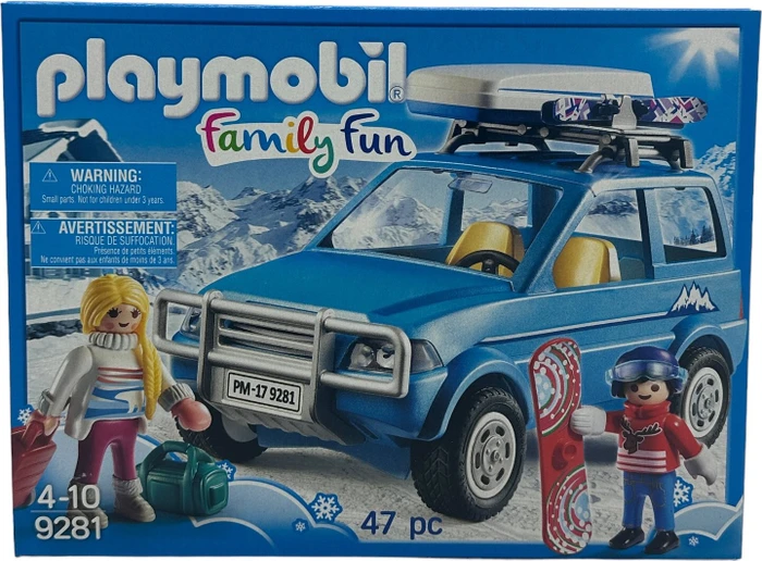 playmobil Family Fun Auto mit Dachbox