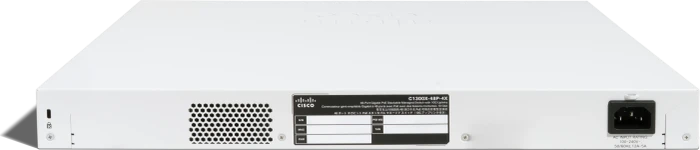 Cisco Catalyst 1300X Rackmount Gigabit Managed Switch, 48x RJ-45, 4x SFP28, 740W PoE+