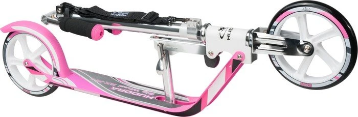 Hudora Big Wheel 205 Scooter weiß/pink