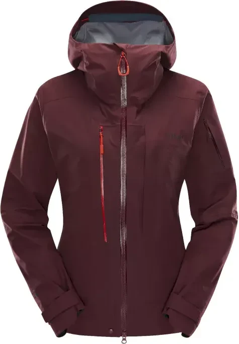 Rab Khroma Kinetic Waterproof Skijacke deep heather (Damen)