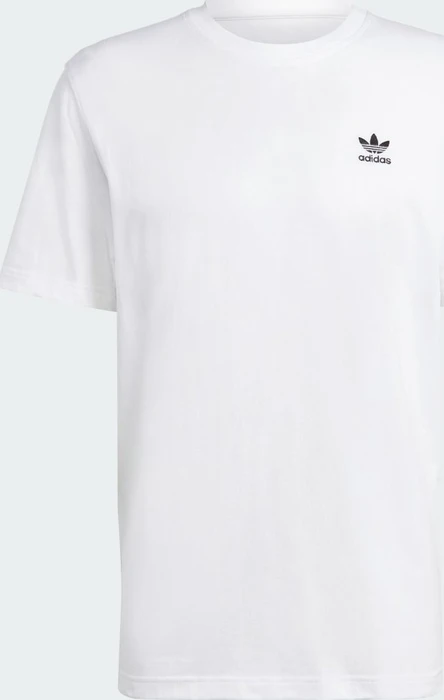 adidas Adicolor Classics Back+Front Trefoil Boxy T-Shirt kurzarm weiß/schwarz (Herren)