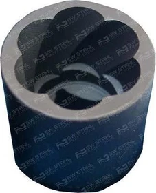 SW-Stahl Spiralnuteneinsatz Steckschlüssel 1/2", 19x24mm