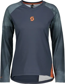 Scott Trail Storm Trikot langarm blue nights/cloud blue (Damen)