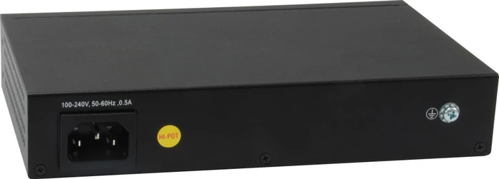 LevelOne GEL Kilby Desktop Gigabit Managed Switch, 8x RJ-45, 2x SFP