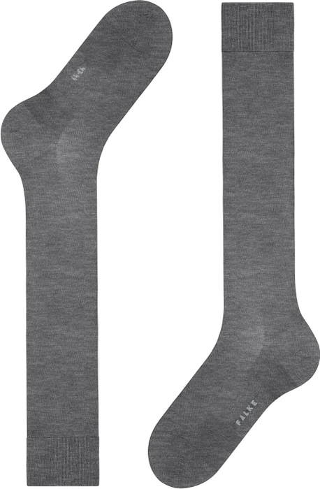 Falke ClimaWool Socken light greymel. (Herren)