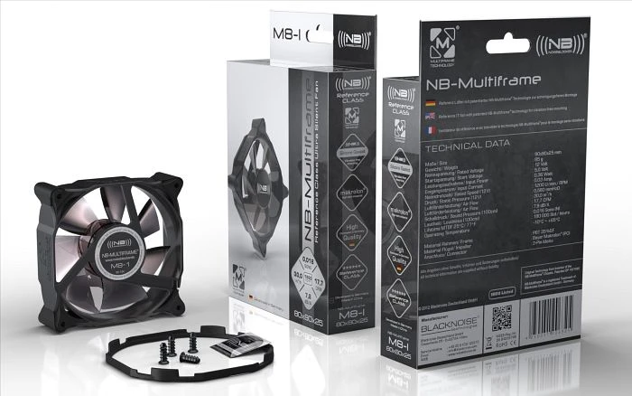 Noiseblocker NB-Multiframe M8-P, 80mm