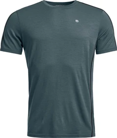 Ortovox 185 Rock'N'Wool Funktionsshirt kurzarm dark arctic grey (Herren)