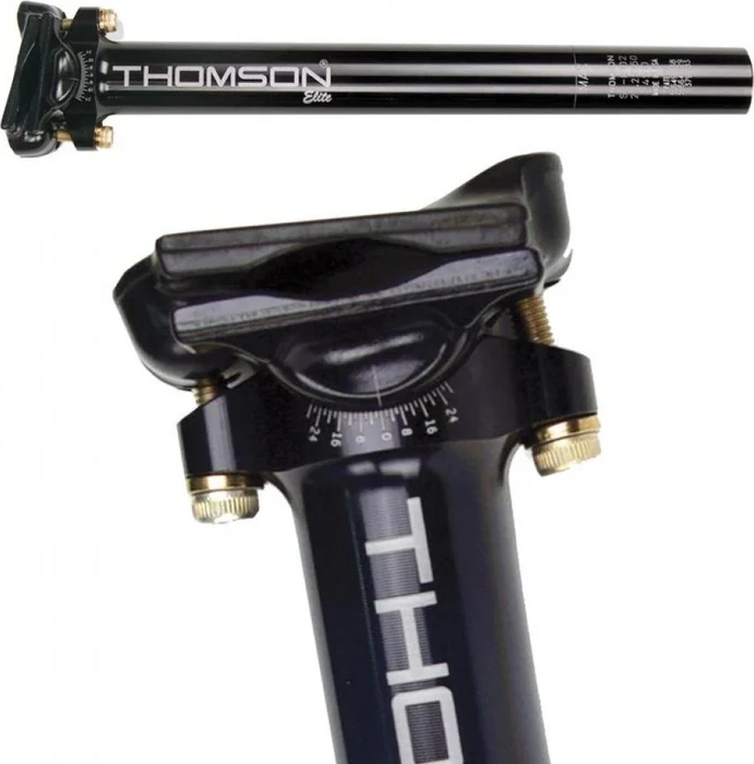 Thomson Elite 30.6mm/367mm 0mm Setback Sattelstütze schwarz