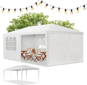 Juskys Partyzelt Pavillon 3x6m weiß