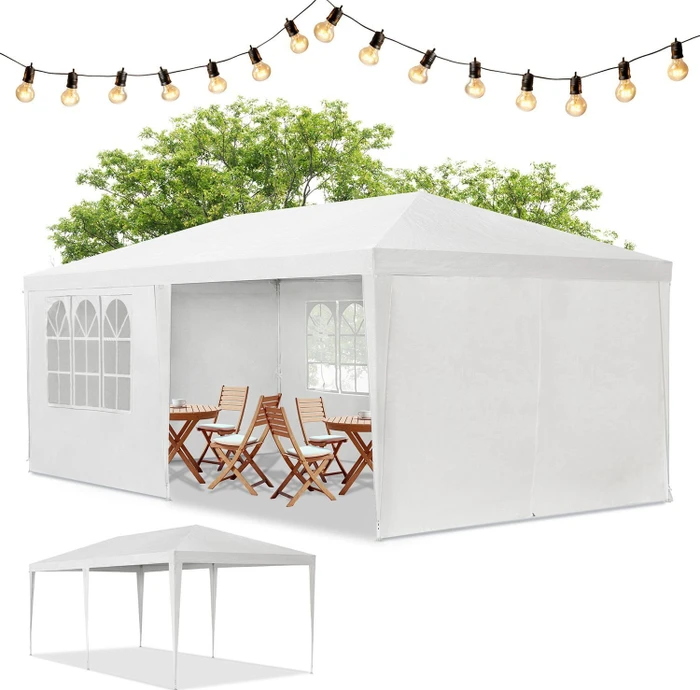 Juskys Partyzelt Pavillon 3x6m