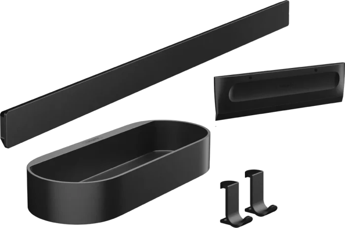 Hansgrohe WallStoris Duschset mattschwarz