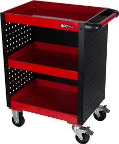 KS Tools ECOline Werkzeugwagen schwarz/rot