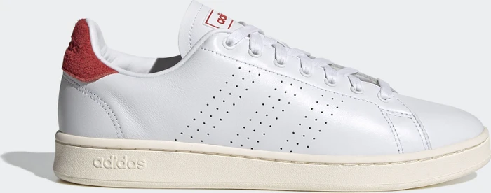 adidas Advantage cloud white/vivid red (Herren)