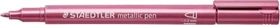 Staedtler metallic pen 8323 rot, 10er-Pack
