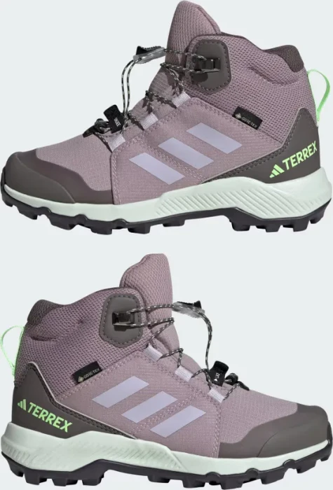 adidas Organizer Mid GTX preloved fig/silver dawn/green spark (Junior)