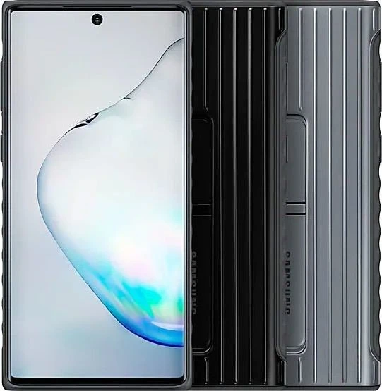 Samsung Protective Standing Cover für Galaxy Note 10 silber