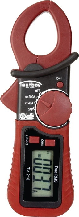 Digitales Mini Zangenamp. 0,01 A - 200 A