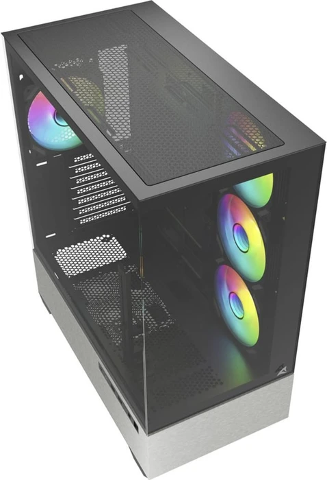 Sharkoon AK7 ARGB Black, Glasfenster