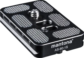 Mantona AS-60-1S Schnellwechselplatte 60mm