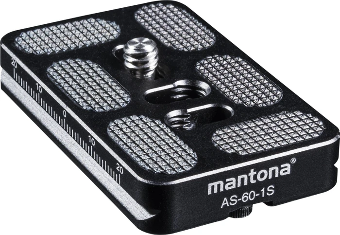 Mantona AS-60-1S Schnellwechselplatte 60mm