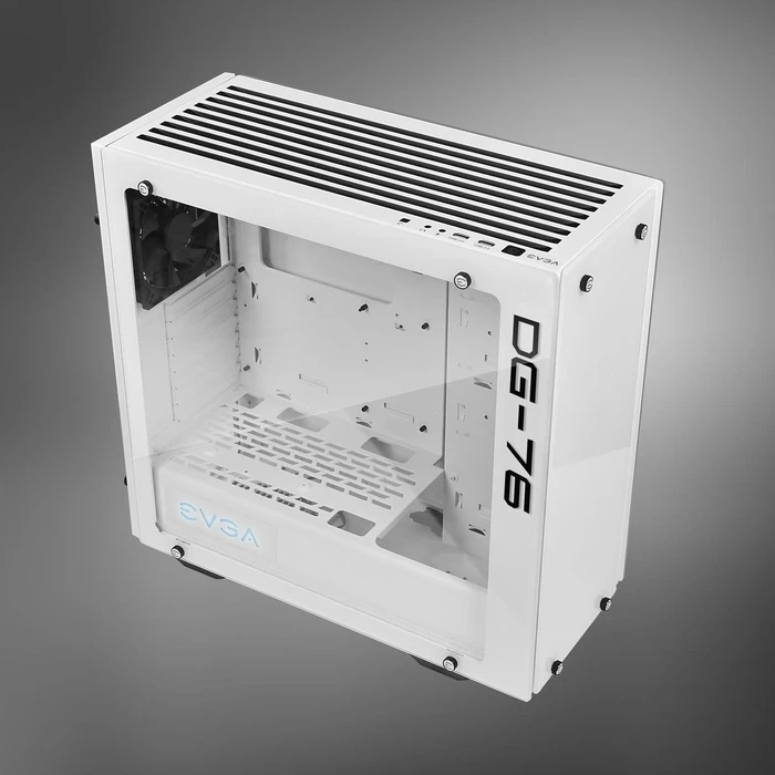 EVGA DG-76 weiß, Glasfenster