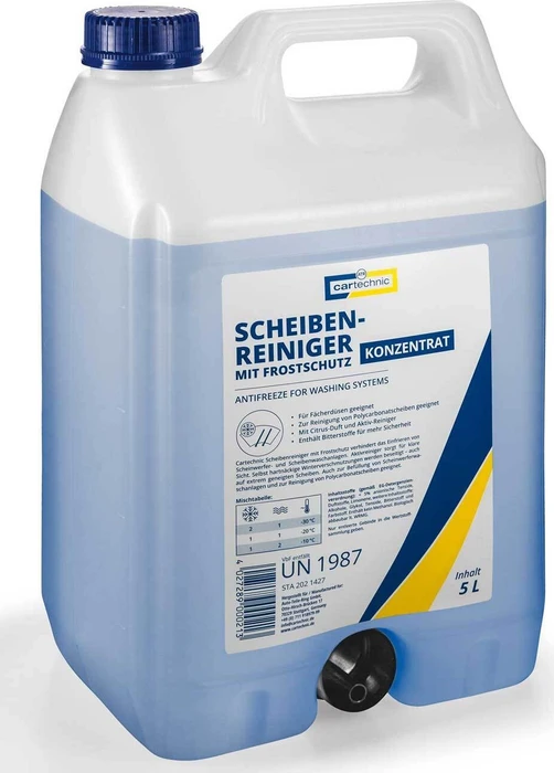 Cartechnic Scheibenreiniger mit Frostschutz Konzentrat 5l (2021427)