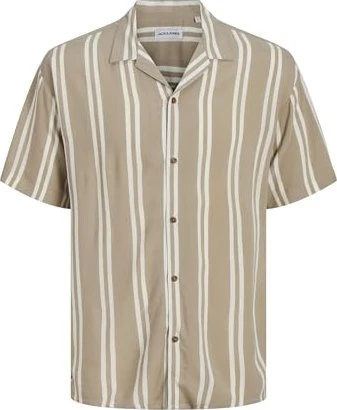 Jack & Jones Relaxed Fit Hawaii Hemd kurzarm crockery (Herren)