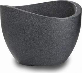 Scheurich Wave Globe 40cm schwarz-granit