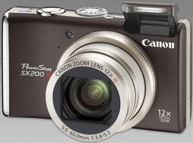 Canon PowerShot SX200 IS schwarz