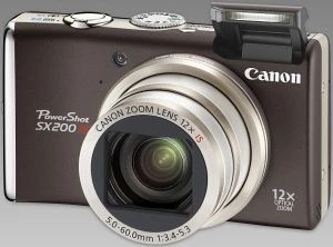 Canon PowerShot SX200 IS schwarz