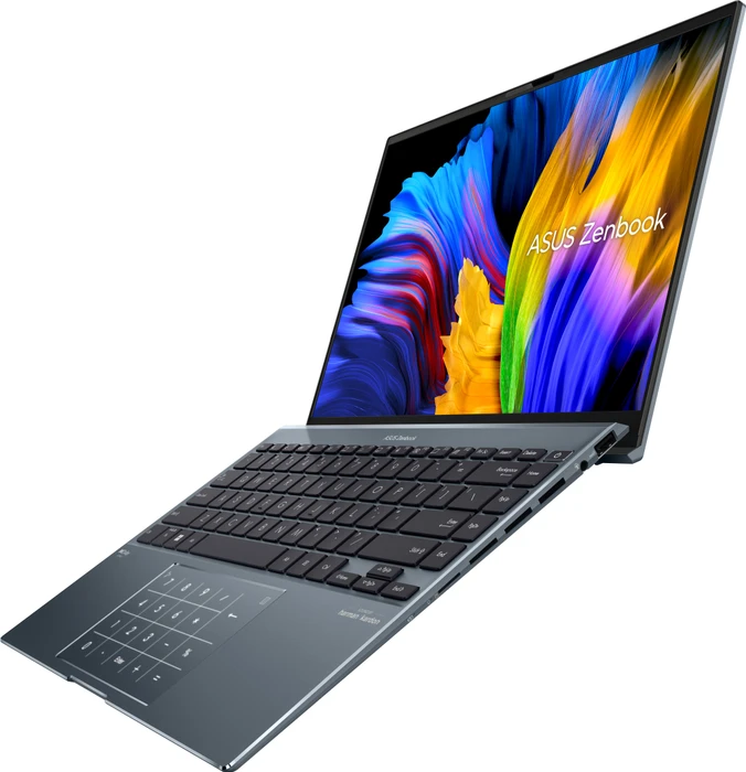 ASUS ZenBook 14X OLED UX5401ZA-L7077W, Pine Grey, Core i7-12700H, 16GB RAM, 512GB SSD, DE, EDU