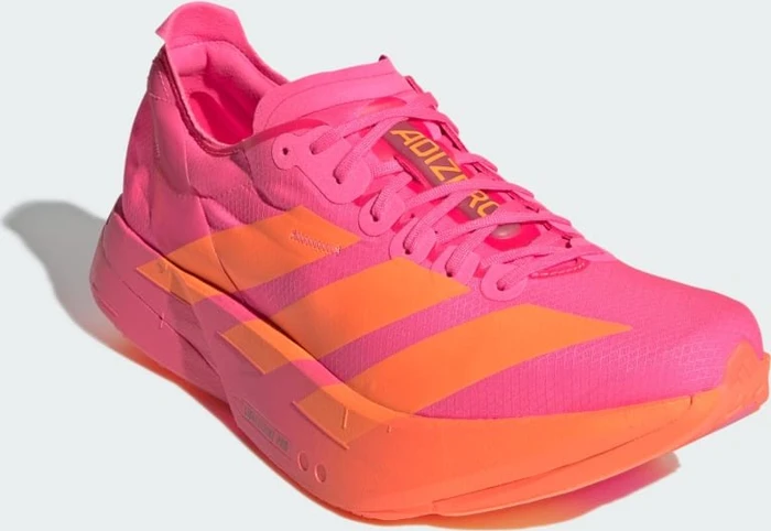 adidas Adizero Adios Pro 4 lucid pink/lucid orange/iron metallic (Herren)