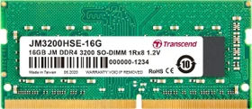 Transcend JetRam SO-DIMM 16GB, DDR4-3200, CL22, 1RX8