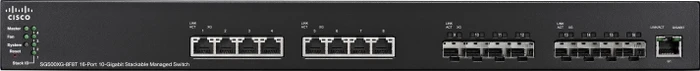 Cisco SG500XG Rackmount 10G Managed Stacking Switch, 8x RJ-45, 8x SFP+