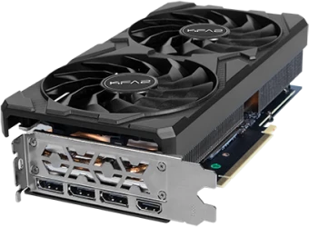 KFA2 GeForce RTX 3060 Ti Plus V2 (1-Click OC), 8GB GDDR6X, HDMI, 3x DP, bulk