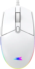 Baracuda Crab White Gaming Mouse, weiß, USB (BGM-112)