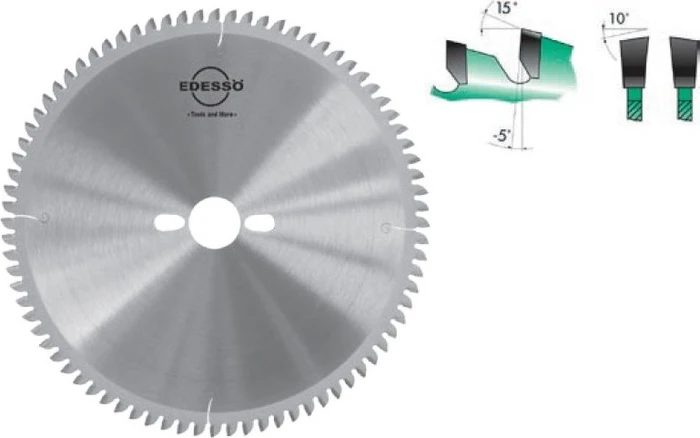 Edessö Type 455 Kreissägeblatt 80Z, 260x1.8x30mm, 1 Stück
