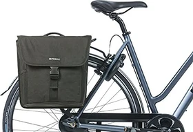Basil Go MIK Doppeltasche Gepäcktasche schwarz