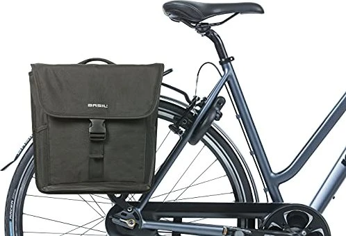 Basil Go MIK Doppeltasche Gepäcktasche schwarz