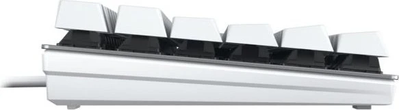 Cherry KC 200 MX, silber/weiß, MX2A BROWN, USB, DE