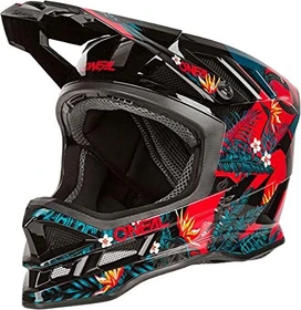 O'Neal Blade Polyacrylite Rio Fullface-Helm rot