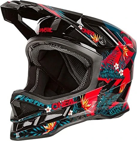 O'Neal Blade Polyacrylite Rio Fullface-Helm rot