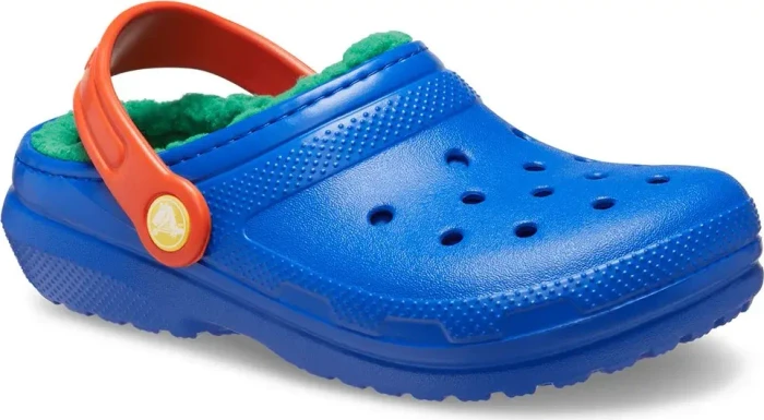 Crocs Classic Lined blue bolt/multi (Junior)