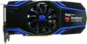 Sapphire Radeon HD 6870 FleX DiRT3, 1GB GDDR5, 2x DVI, HDMI, 2x mDP, full retail