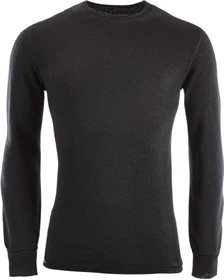 Woolpower Crewneck 200 Funktionsshirt langarm schwarz