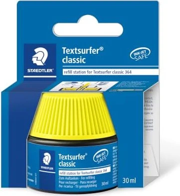 Staedtler Textsurfer classic Nachfüllstation Tintenflasche gelb, 30ml