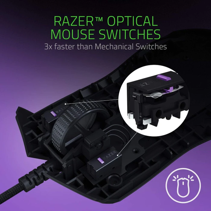 Razer Viper Quartz Pink, USB