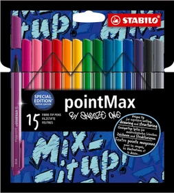 STABILO pointMax Snooze One sortiert, 15er-Set, Kunststoffetui